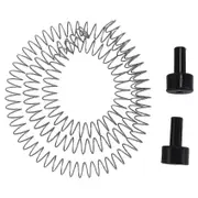 Zipline Spring Brake 165cm Stainless Steel Zip Line Spring Brake Heavy Duty Zipline Brake Speed Red as shown