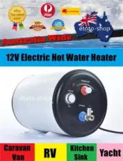 12V DC Electric 10L Storage HOT Water Unit Heater Caravan RV Motorhome