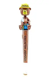 SMOKEY BEAR FOREST BOBBLE HEAD BALL POINT PEN SOUVENIR MEMORABILIA COLLECTIBLES