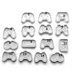Game controller gaming Cookie Cutter and Embosser Stamp Fondant shape 9x6cm