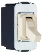 Legrand ACD3ICC8 15 Amp 120/277V Despard Toggle Switch, 3-Way, Ivory (1 Count)