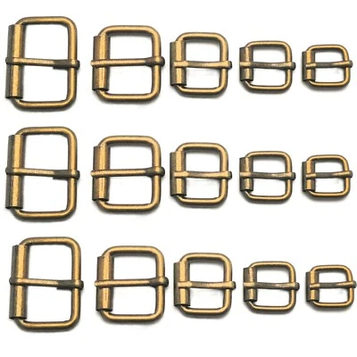 50 Pcs Assorted Multi-Purpose Metal Roller Buckles Belts Hardware Pin Buckle