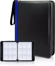 CLOVERCAT 9 Pocket Waterproof Trading Card Binder, 720 Double Sided Pocket
