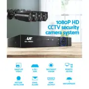 8 Channel CCTV Security Camera System Home Surveillance Monitor Night Vision
