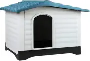 Dog Kennel House, Extra Large Kennels Portable Plastic Pet Puppy Houses Crate Ca