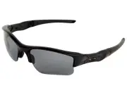 Oakley SI Flak Jacket XLJ Polarized Sunglasses 11-435 Matte Black/Grey
