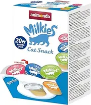 animonda Milkies Power, cat Milk portions, Selection, 20 Cups at 15g