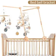 Baby Crib Mobile Arm Wooden Crib Mobile Holder Non-Slip Crib Mobile Bed xiRTy