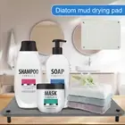 Quick Drying Stone Mat Super Absorbent Stone Dish Drying Mat Diatomaceous⏲