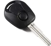 2 Button Remote Key Replacement for Suitable for SsangYong Actyon, Kyron, Rexton No Electronics