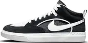 [Nike] SB React Leo Skate Shoes (DX4361-400, Thunder Blue/Saturn Gold/Soft Yellow)