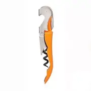 Orange Corkscrew Doubled Hinged Waiters / Server Wine Key #CH004-ORG