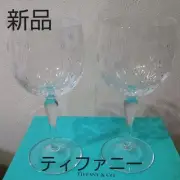Tiffany Pair wine glass Floret 2 sets