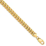 7 Inch 10K 7.3mm Semi-Solid Miami Cuban Chain