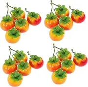 KAILIKETIY Cute Mini Simulation Fruits 20pcs Lifelike Fake Fruits for Home Kitchen Bar Supermarket Decor for Photography Props Teaching