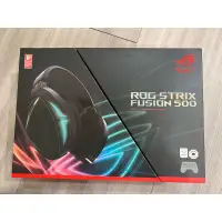 在飛比找蝦皮購物優惠-ROG Strix Fusion500二手電競耳機