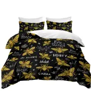 Cool Honey Bees Quilt Cover