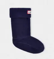 Hunter 1081 Kids Navy Boot Socks Sz L 1-3
