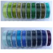 thread for beadwork 20 spools green blue threads beads accessories for jewelry