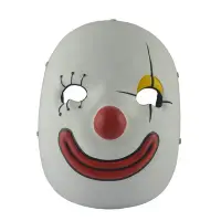 在飛比找Yahoo!奇摩拍賣優惠-日本動漫初音面具COS角色扮演萬聖節面具搞怪小丑面罩裝飾品掛