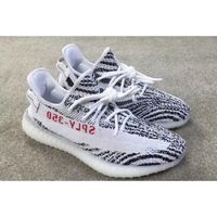 ADIDAS YEEZY BOOST 350 V2 編織 斑馬 白 黑 紅 男女款 CP9654