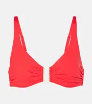 [Melissa Odabash] Melissa Odabash Bel Air bikini top AU 18 red