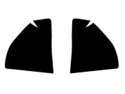 Rvinyl Tail Light Tint Covers Fits Mitsubishi Diamante 2002-2003
