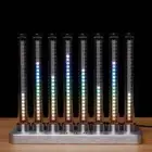 Analog Cyberpunk Music Spectrum VU Meter LED Ambient Light - Retro Glow Tube Pic