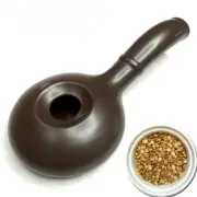 1Pc Ceramic Coffee Roaster Home Roasting Pot Hand Crank Bean Roaster Free Coffee