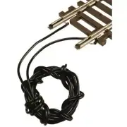 Atlas #465 True Track Terminal Rail Joiners (1 pair) for HO Scale Code 83 Rails