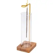 Incense Holder, Insence-Stick Holder, Incense Burner with Glass Ashes Collect...