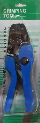 AN-04WFL RATCHET BOOTLACE Pin Ferule Crimper 0.5 - 6 mm Automatic Trapeze Crimp.