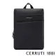 【Cerruti 1881】限量2折 義大利頂級小牛皮後背包 CEZA05904M 全新專櫃展示品(黑色)