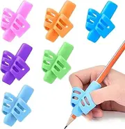 JuneLsy Pencils Grips Pencils Grips for Kids Handwriting Posture Correction Training Writing AIDS for 2-4 Year Kids toddler Preschoolers Students Children Special Needs (6PCS)