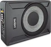 DANOM Slim Active Subwoofer 8" 100 W - Under-Seat Powered Subwoofer Compact Car Audio Subwoofers for Car/Truck 8 Inch Subwoofer Kit