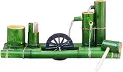 Garden Water Features for Garden Fountain Water Features Garden Water Features Outdoor Bamboo Fountain is Suitable for Living Room Garden (65cm/25.6in)