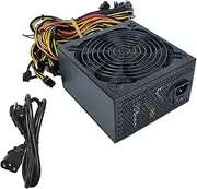 1800W 180V-240V ATX ETH Bitcoin Mining Power Supply 95% Efficiency Support 8 Display Cards GPU for BTC Bitcoin Miner