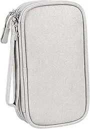Travel Electronic Organizer Bag Compact Digital Accessories Storage Pouch for Cables Hard Drives and Gadgets Lightweight Durable Travel Cable Organizer Case