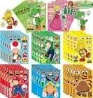 40 Pieces Make-a-face Stickers Pack, Super Bros Make Your Own Stickers, Mixed...