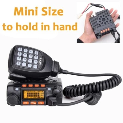 KT-8900 25W High power Mini Mobile DUAL BAND Two Way Radio Transceiver UHF/VHF