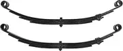 TJHSM Trailer Leaf Spring 4 Leaf Double Eye 1750 lbs Replacement for 3500lbs Axle SW4B