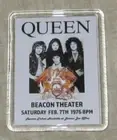 QUEEN LARGE ACRYLIC FRIDGE MAGNET BEACON THEATER