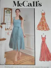Knit Dresses Women's size 18w-24w McCall 8215 / R11044 Sewing Pattern