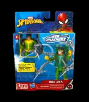 Hasbro Marvel Spider-Man Web Splashers Doctor Octopus - Doc Ock 4" Figure | NIB