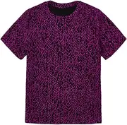 [WDIRARA] Men's Contrast Sequins Glitter Button Front Short Sleeve Summer Party Blouse Tops