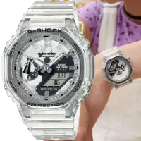 在飛比找momo購物網優惠-【CASIO 卡西歐】G-SHOCK 40周年Clear R