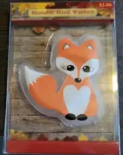 Reusable Hand Warmers Heat Gel Pad Pocket Fox Shape