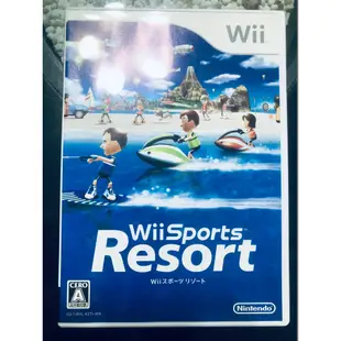 正版任天堂現貨土城可面交現貨Wii Sports Resort 渡假勝地 WII U 主機適用 (二手片-光碟約9成新)