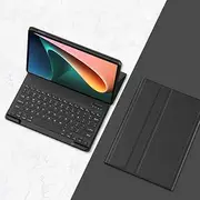 Keyboard Case for Lenovo Idea Tab Pro 12.7-inch (2025) TB373FU TB375FC, Magnetic Detachable Wireless Bluetooth Keyboard, Smart Soft Leather Tablet Keyboard Cover (Black)
