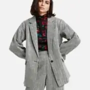 NEW Rachel Comey x Target Chevron Linen Oversized Blazer XL NWT